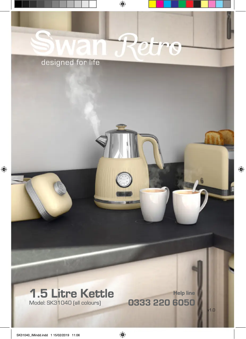 Page n°1 - Manuel utilisateur Swan SK31040ON