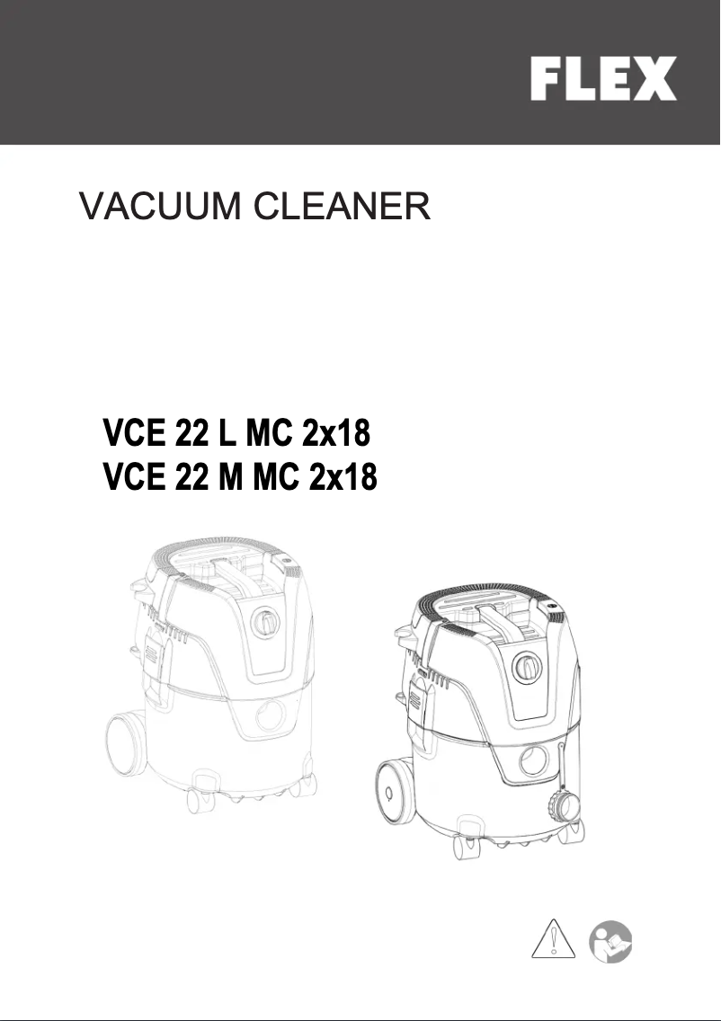 Página 1 del manual Manual de usuario Flex VCE 22 L MC 2x18