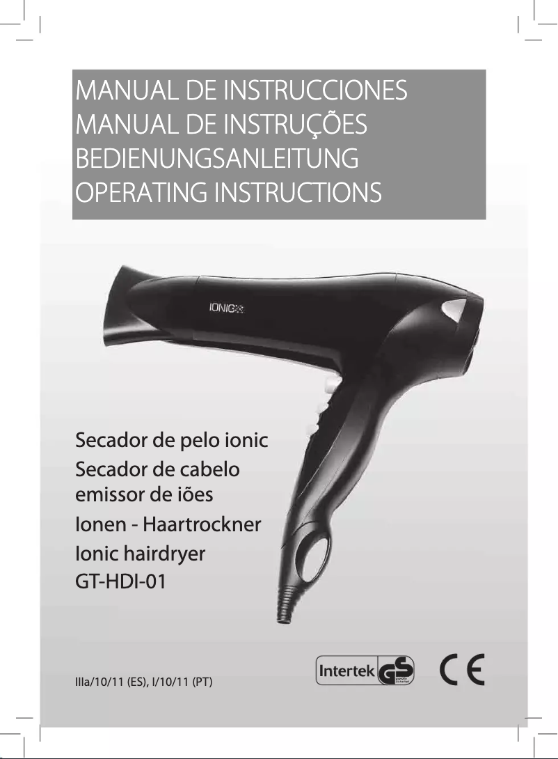 Page n°1 - Manuel utilisateur Aldi GT-HDI-01