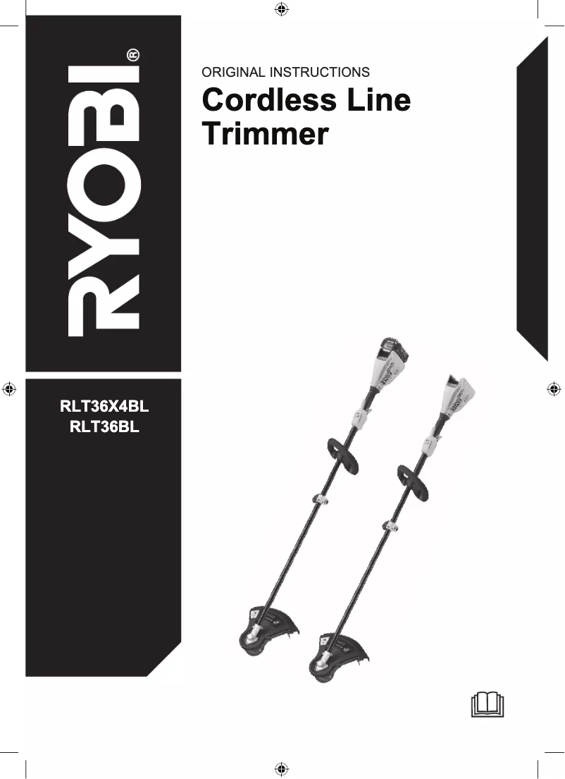 Página 1 del manual Manual de usuario RYOBI LT36X4BL