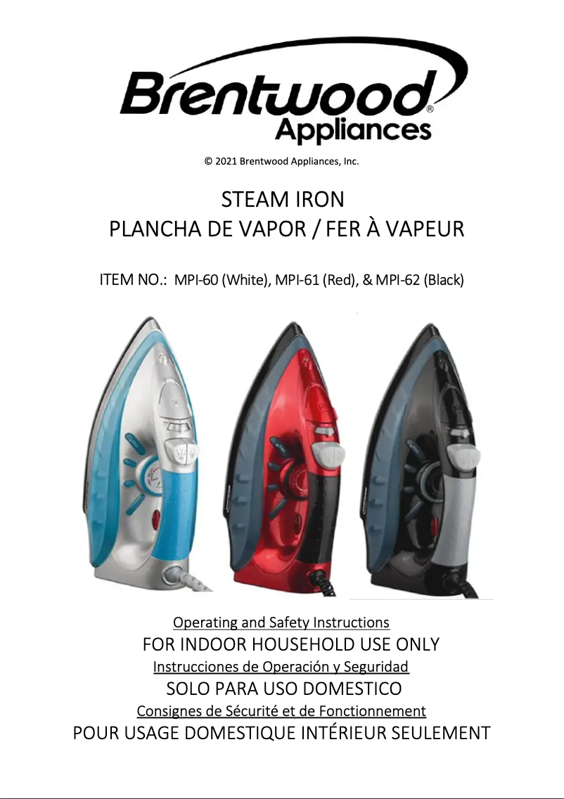 Imagen de la primera página del manual del dispositivo MPI-61