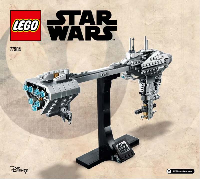 Página 1 del manual Manual de usuario Lego Star Wars 77904
