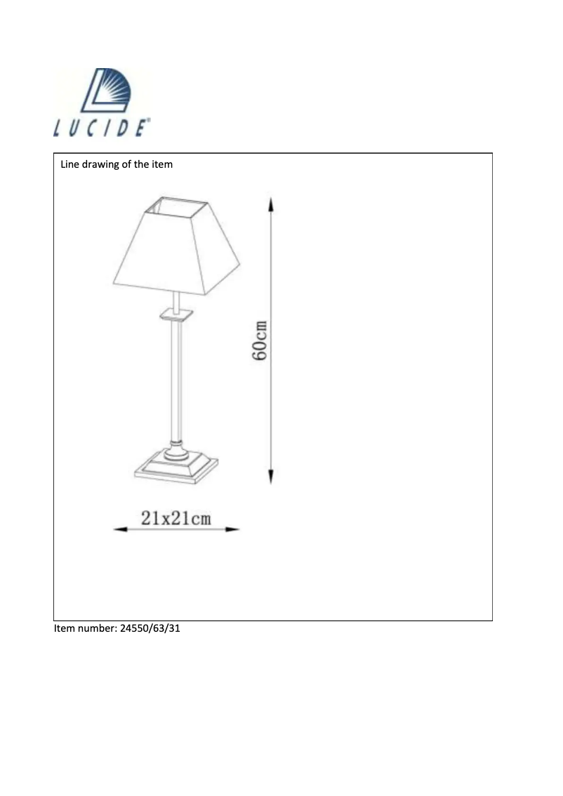 Page n°1 - Manuel utilisateur Lucide Costa