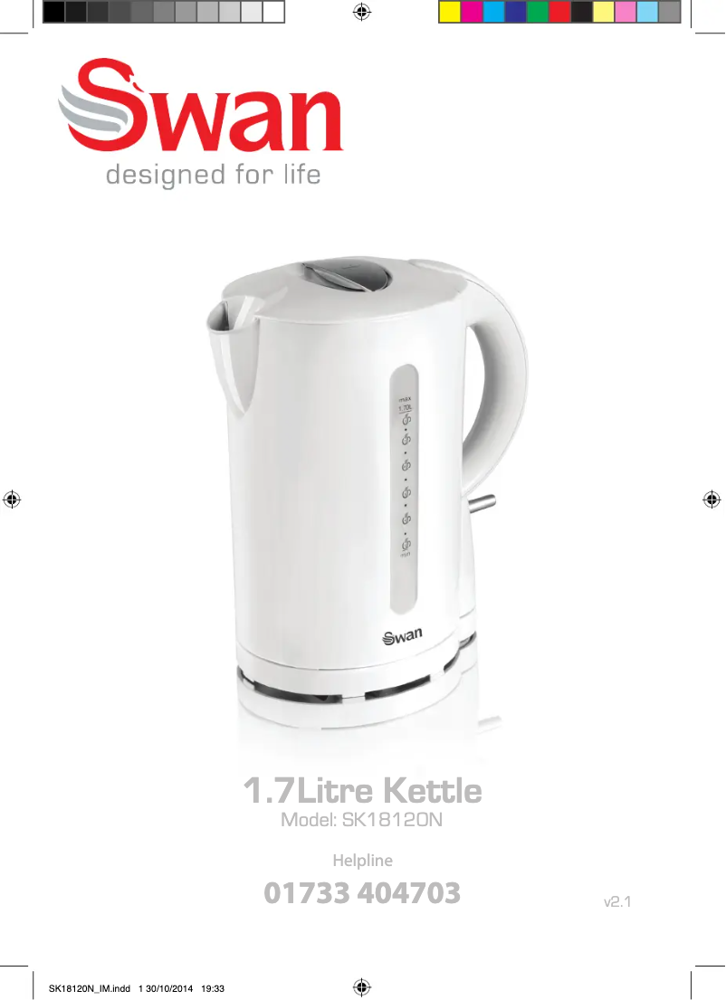 Page n°1 - Manuel utilisateur Swan SK18120
