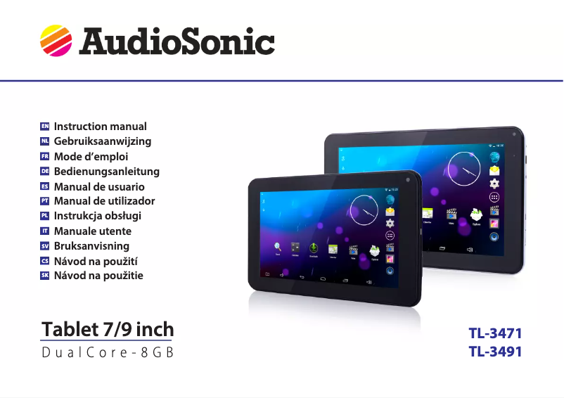 Image de la première page du manuel de l'appareil TL-3491