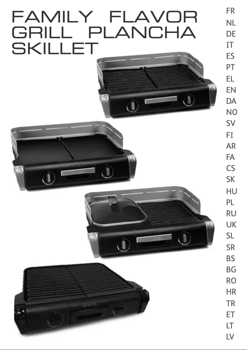 Image de la première page du manuel de l'appareil Family Flavor TG8008