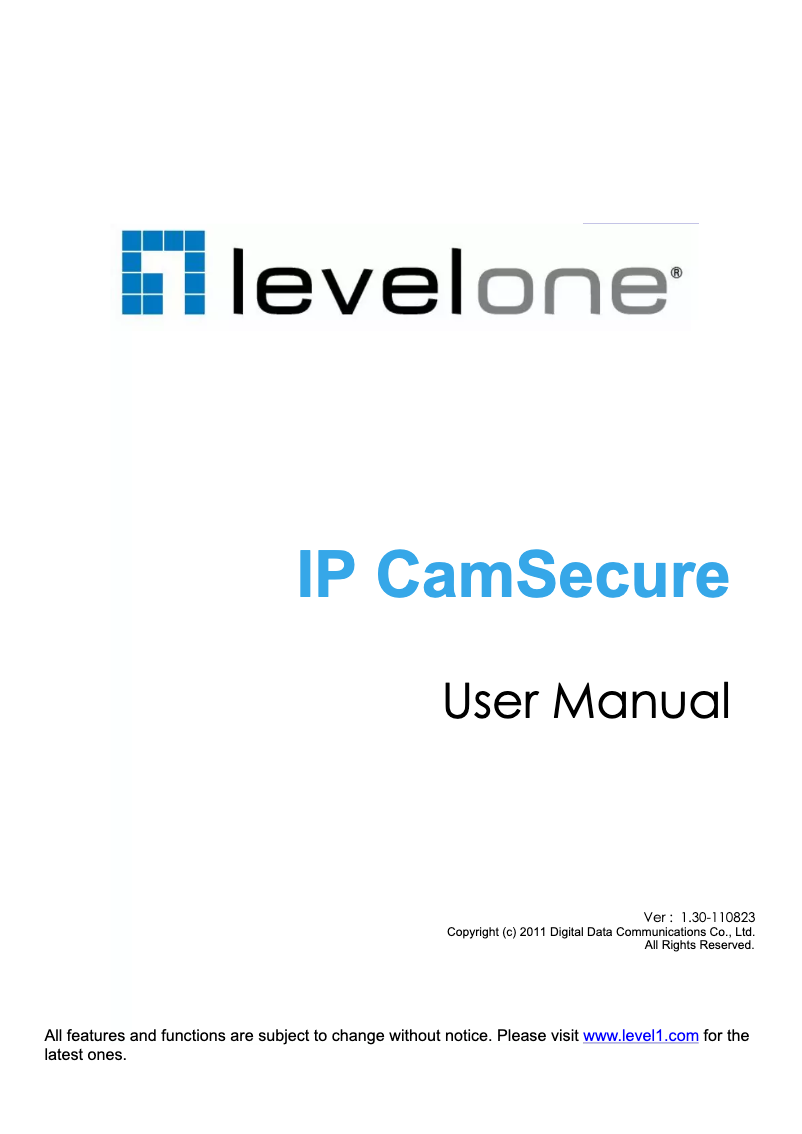 Image de la première page du manuel de l'appareil FCS-4000