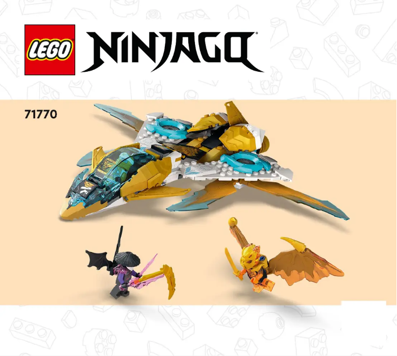 Image de la première page du manuel de l'appareil Ninjago 71770