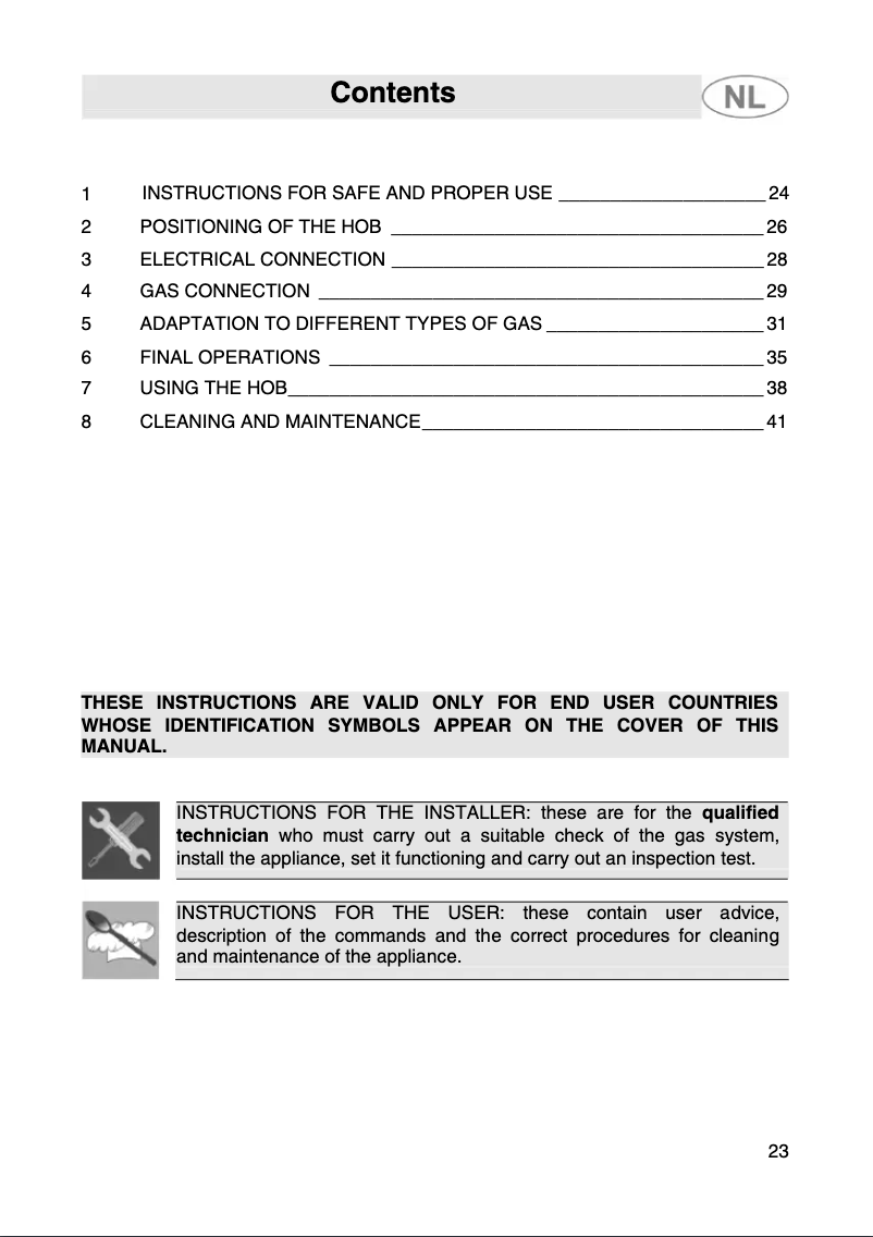 Page n°1 - Manuel utilisateur Smeg SNLR34AX2