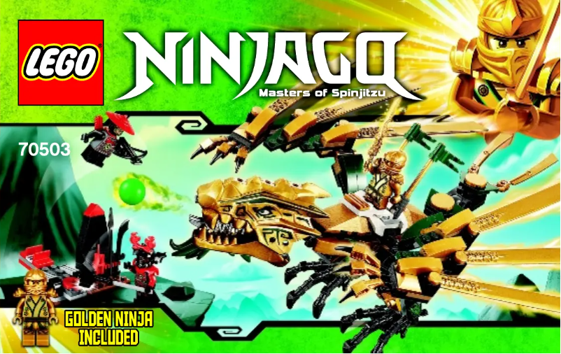 Image de la première page du manuel de l'appareil Ninjago 70503