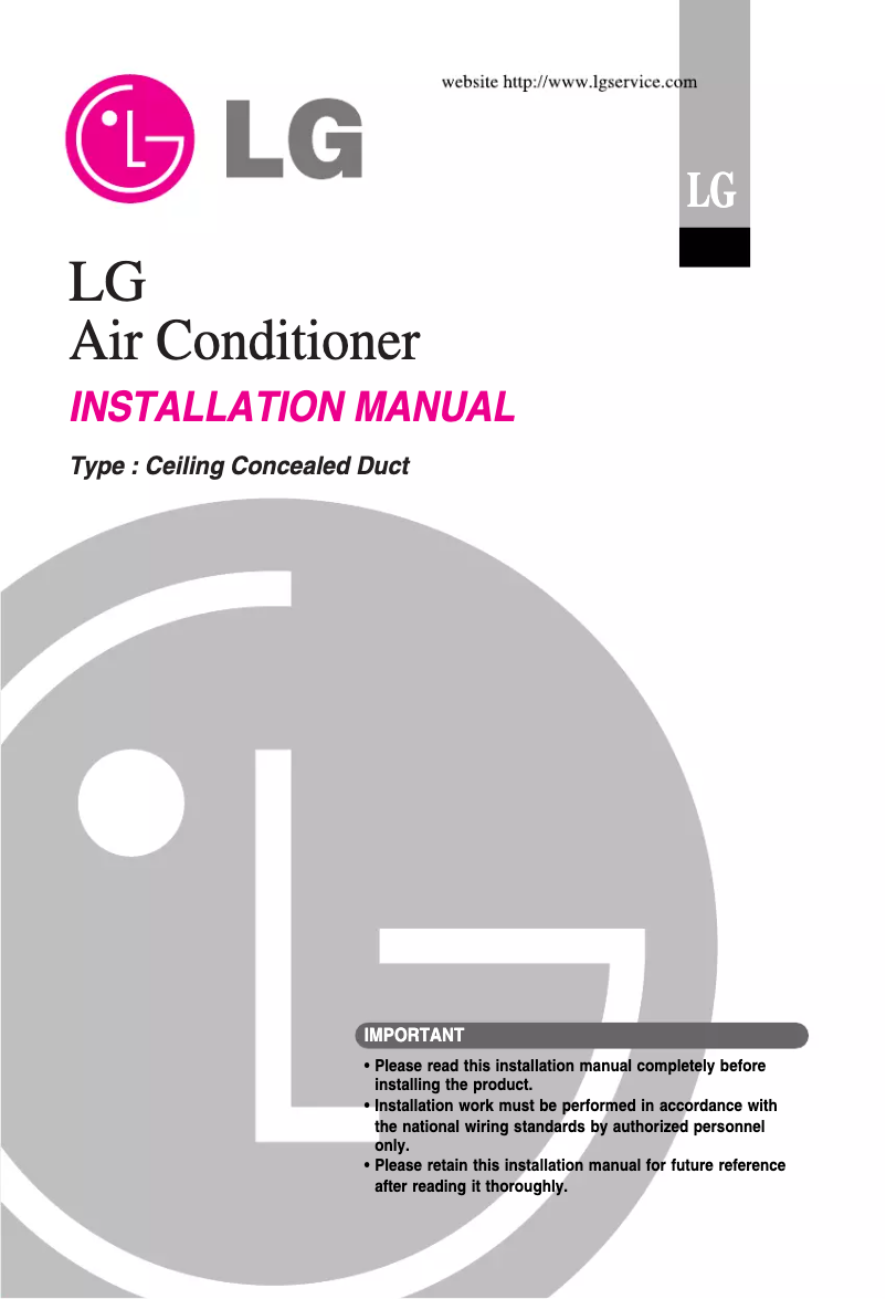 Page n°1 - Manuel utilisateur LG B42AWYU362