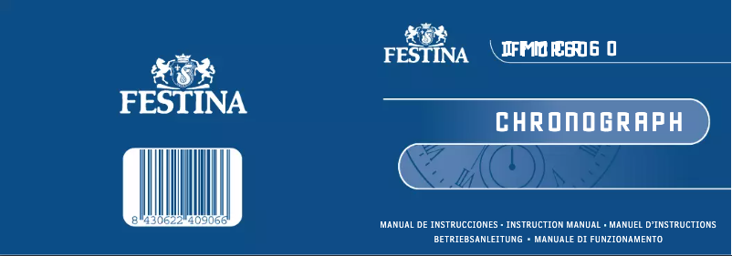 Page 1 de la notice Manuel utilisateur Festina F6608