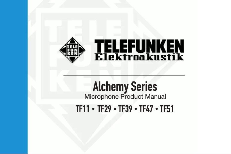 Page n°1 - Manuel utilisateur Telefunken TF39