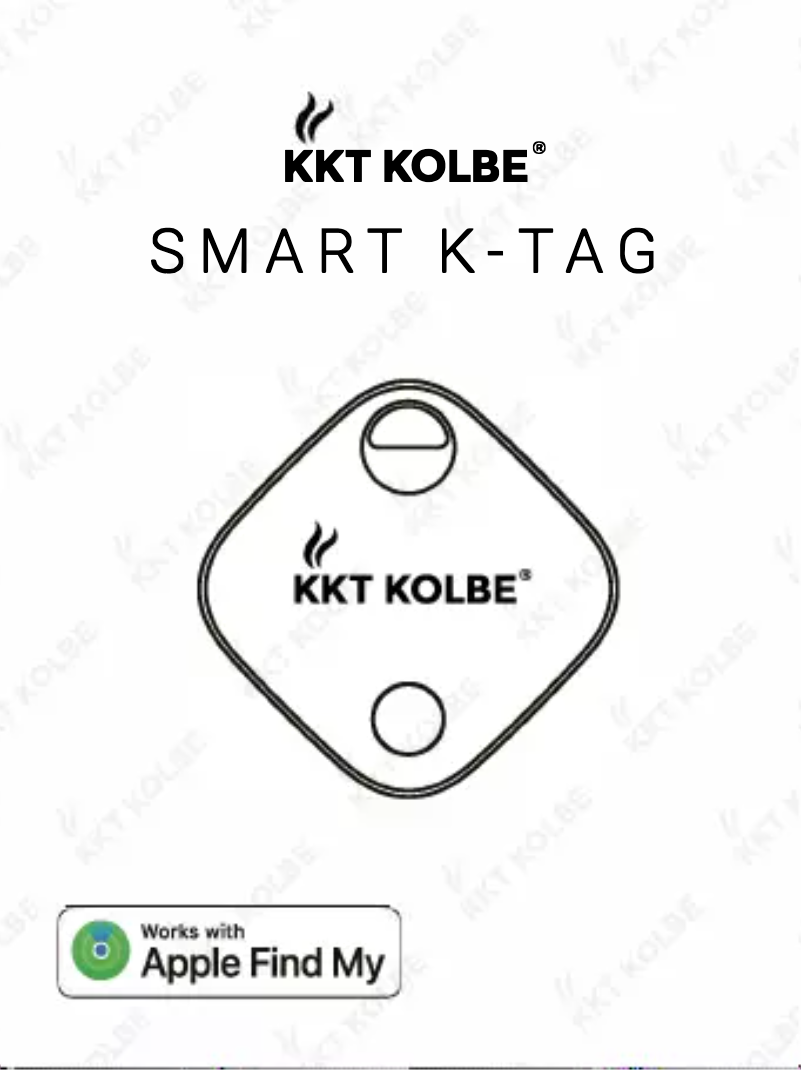 Page n°1 - Manuel utilisateur KKT Kolbe Smart K-TAG