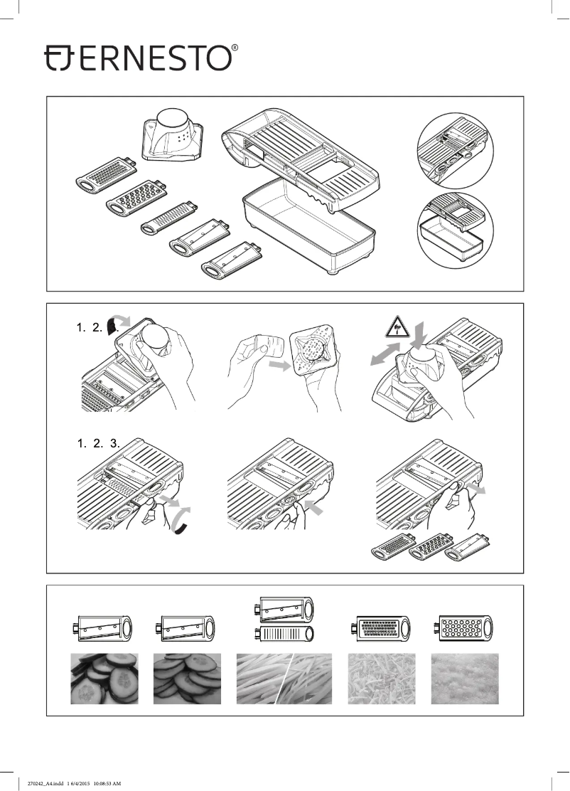 Página 1 del manual Manual de usuario Ernesto IAN 93132