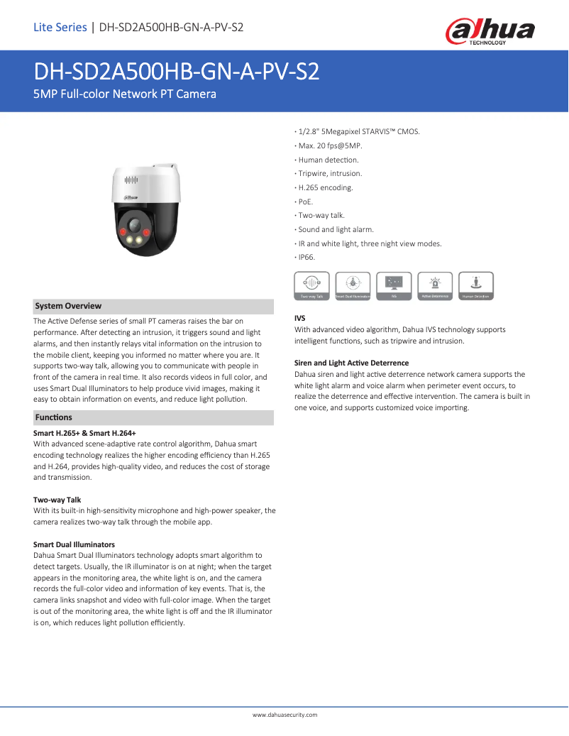 Image de la première page du manuel de l'appareil SD2A500HB-GN-A-PV-S2