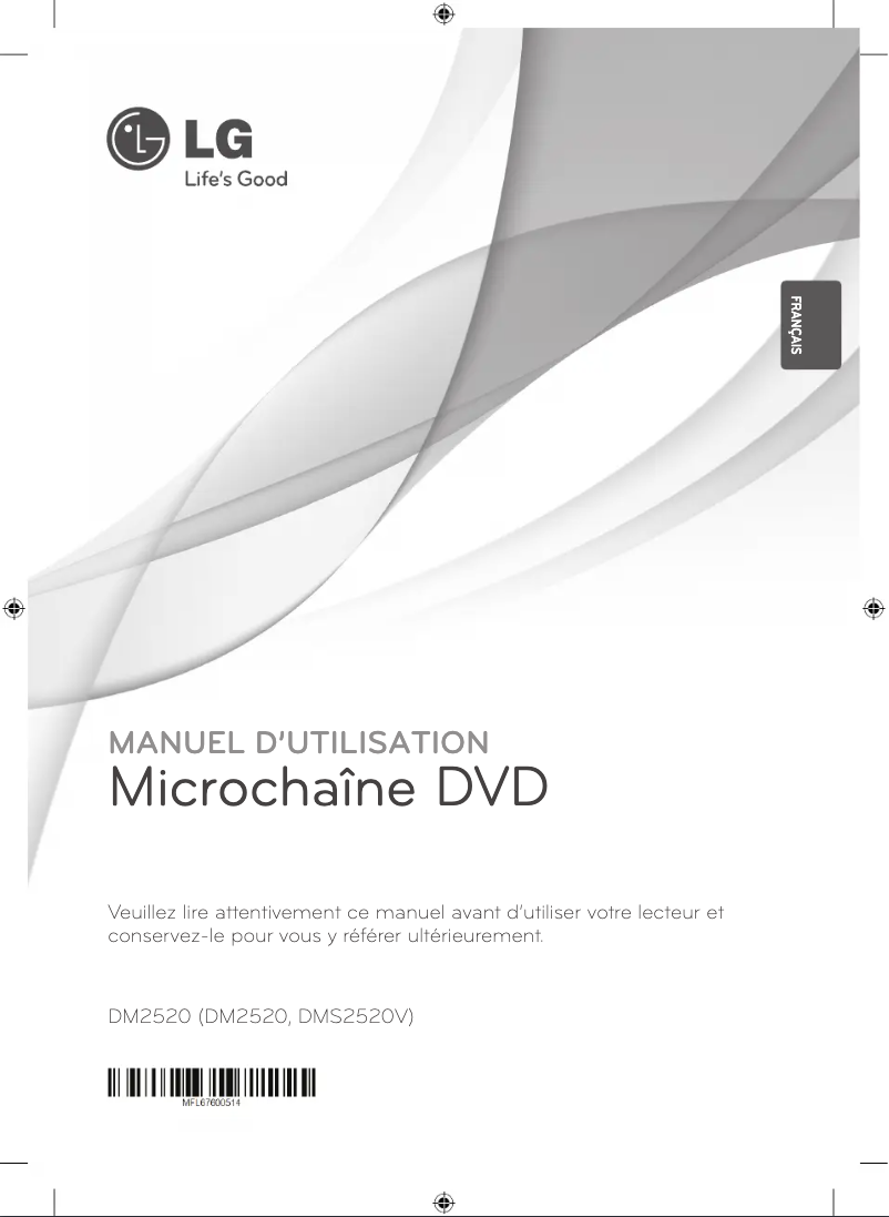 Página 1 del manual Manual de usuario LG DM2520
