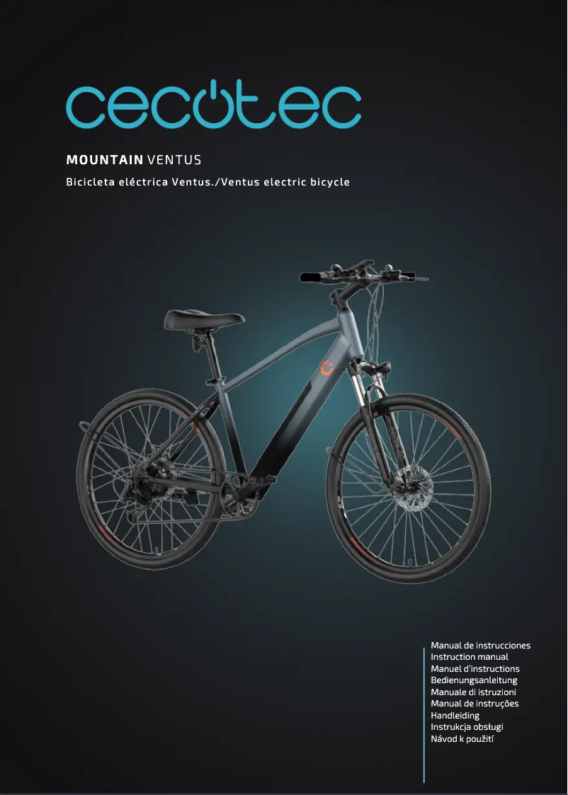 Page 1 de la notice Manuel utilisateur Cecotec Mountain Ventus