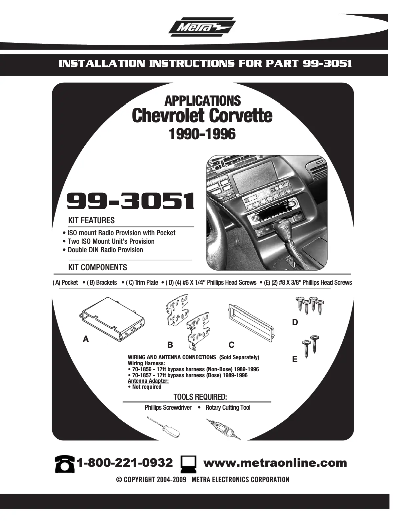 Image de la première page du manuel de l'appareil 99-3051