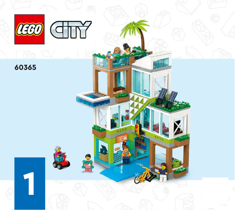 Page n°1 - Manuel utilisateur Lego City 60365
