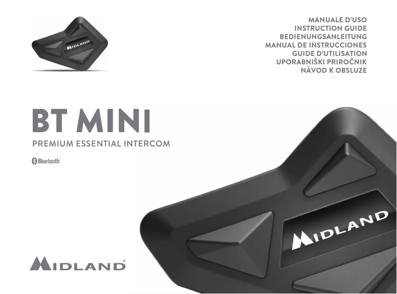 Page n°1 - Manuel utilisateur Midland BT Mini
