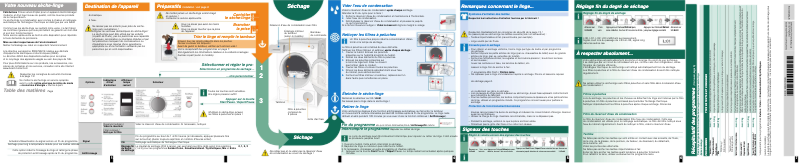 Image de la première page du manuel de l'appareil 6 Avantixx WTW86391