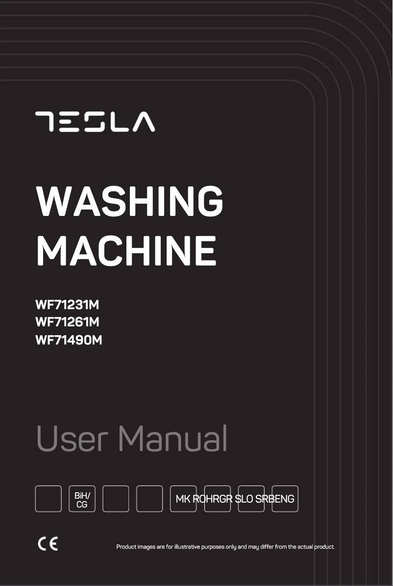 Page 1 de la notice Manuel utilisateur Tesla WF71231M