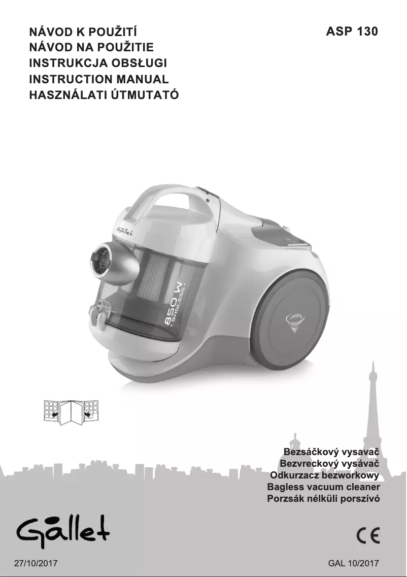 Page n°1 - Manuel utilisateur Gallet Verson ASP 130