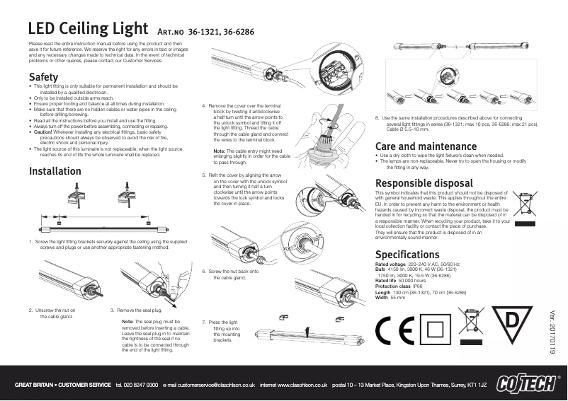 Image de la première page du manuel de l'appareil 36-6286