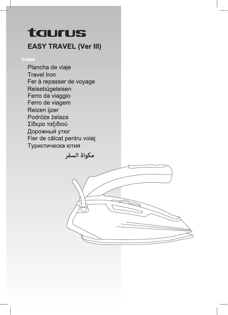 Page n°1 - Manuel utilisateur Taurus Easy Travel