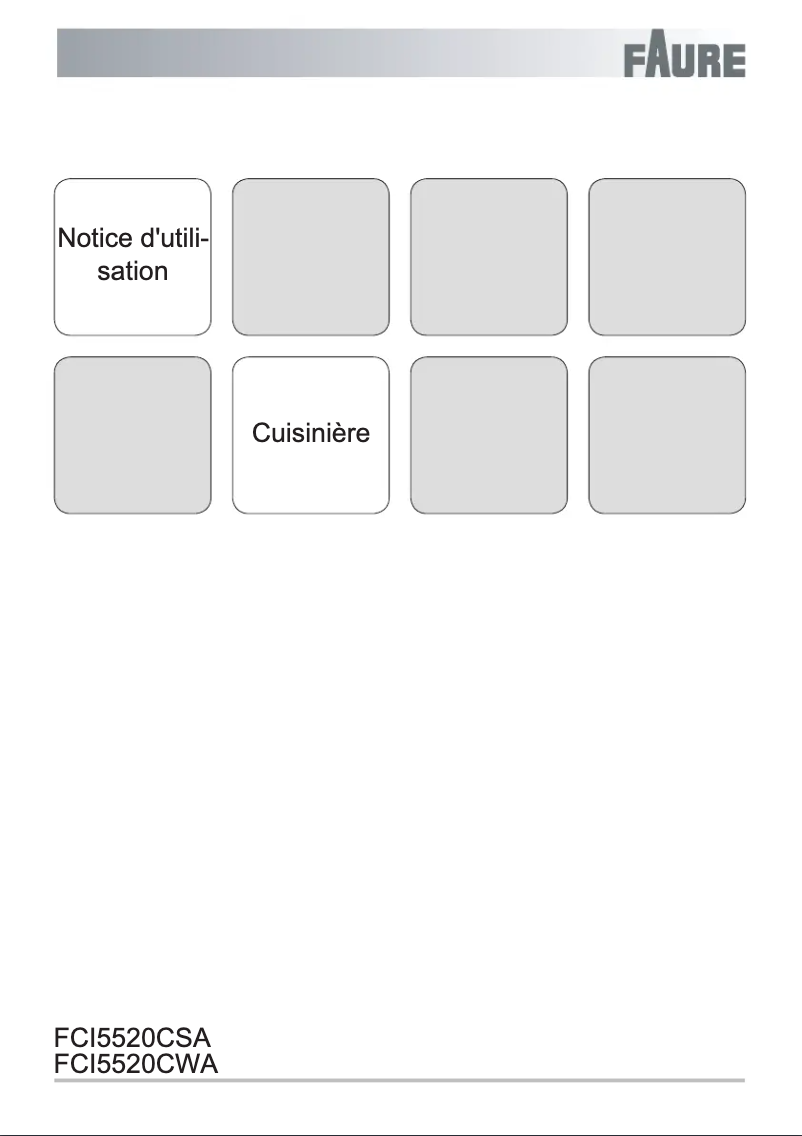 Image de la première page du manuel de l'appareil FCI5520CSA