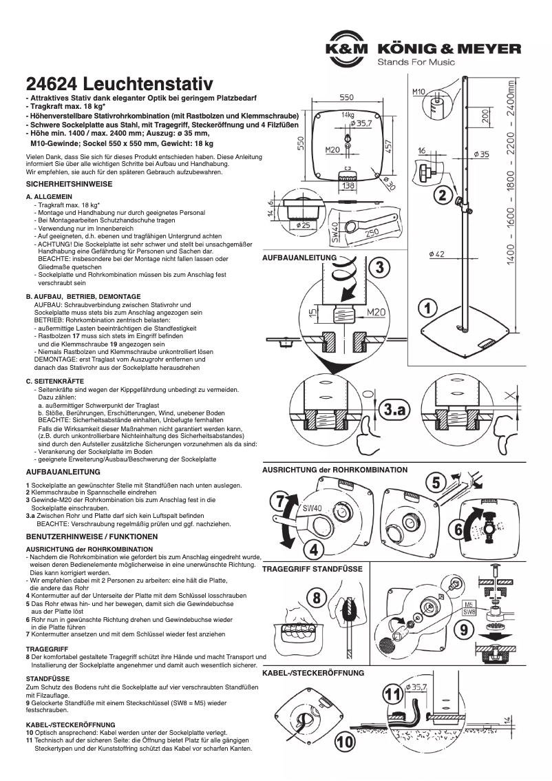Image de la première page du manuel de l'appareil 24624
