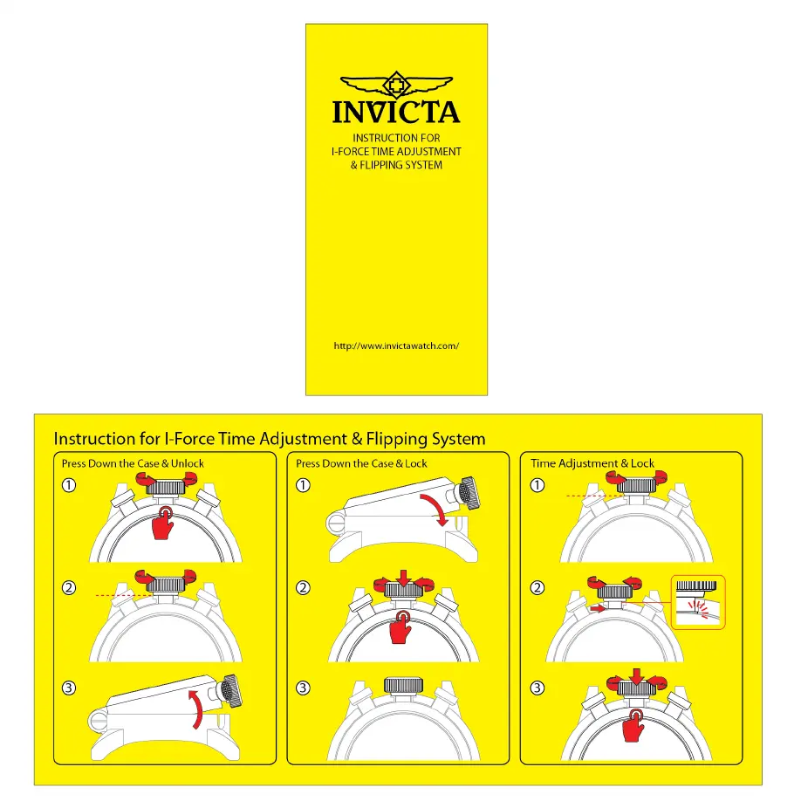 Page 1 de la notice Manuel utilisateur Invicta Angel 29526