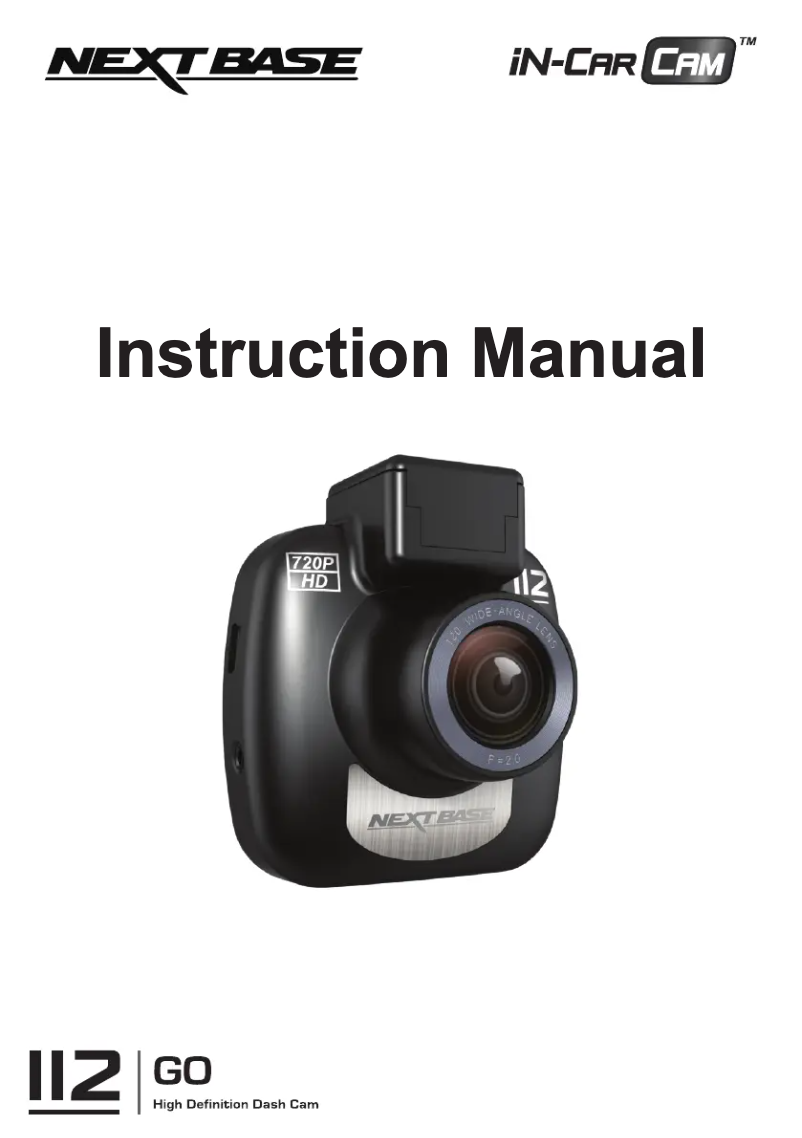 Página 1 del manual Manual de usuario Nextbase 112 Go