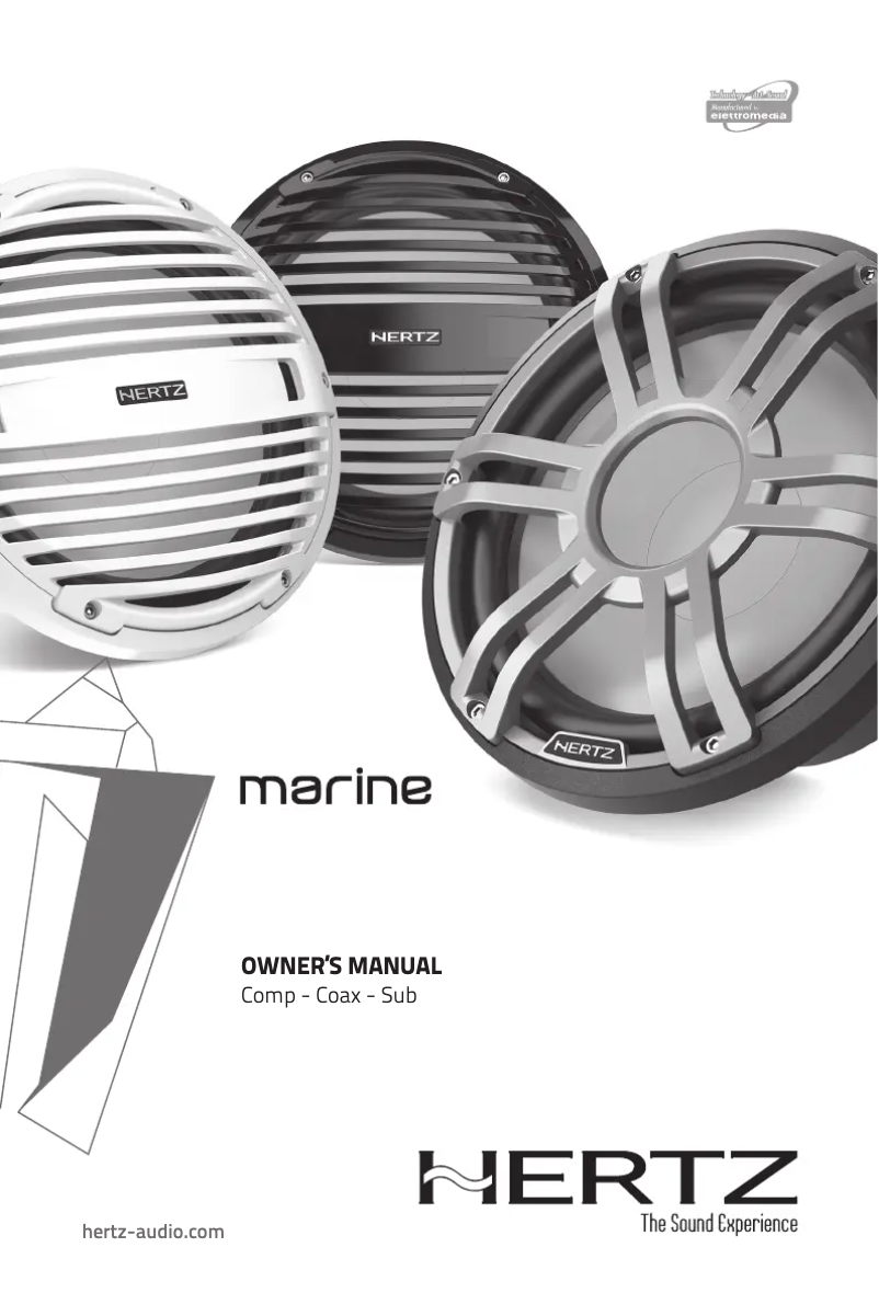 Page n°1 - Manuel utilisateur Hertz Marine HMS 12 S4-LD-SW