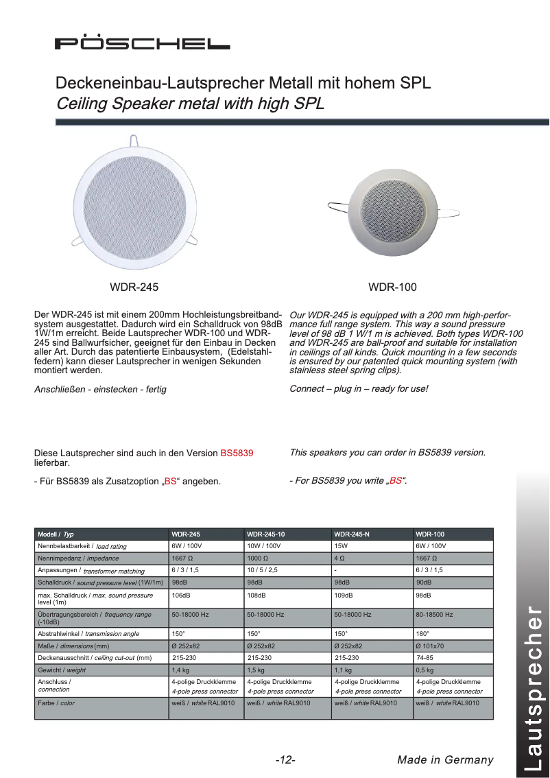 Page 1 de la notice Manuel utilisateur Syrincs DE245T