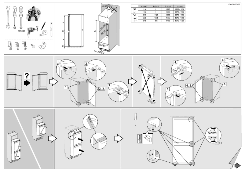 Página 1 del manual Manual de usuario Gorenje RBI5122AW