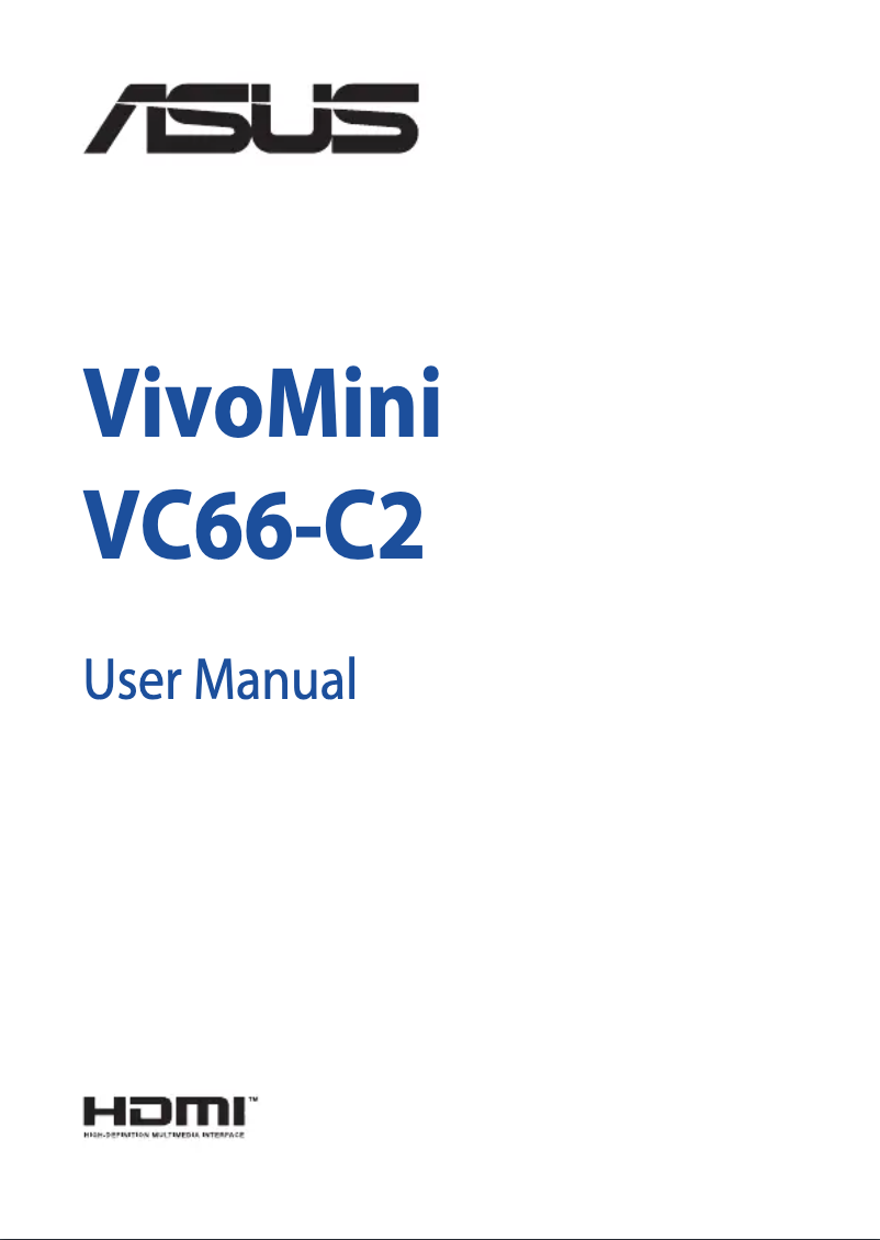 Image de la première page du manuel de l'appareil VivoMini VC66-C2