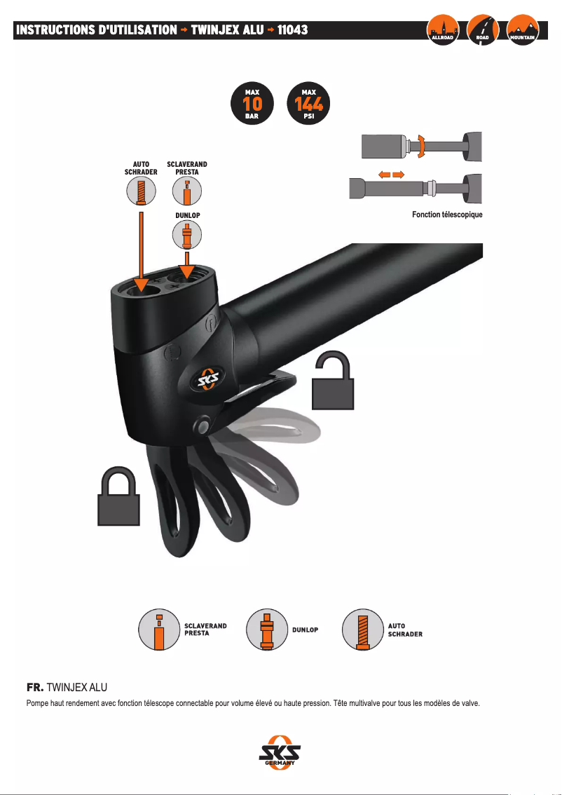 Página 1 del manual Manual de usuario SKS Twinjex