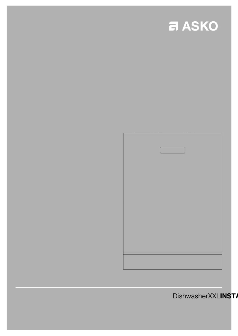 Page 1 de la notice Guide d'installation Asko DBI664THXXLS