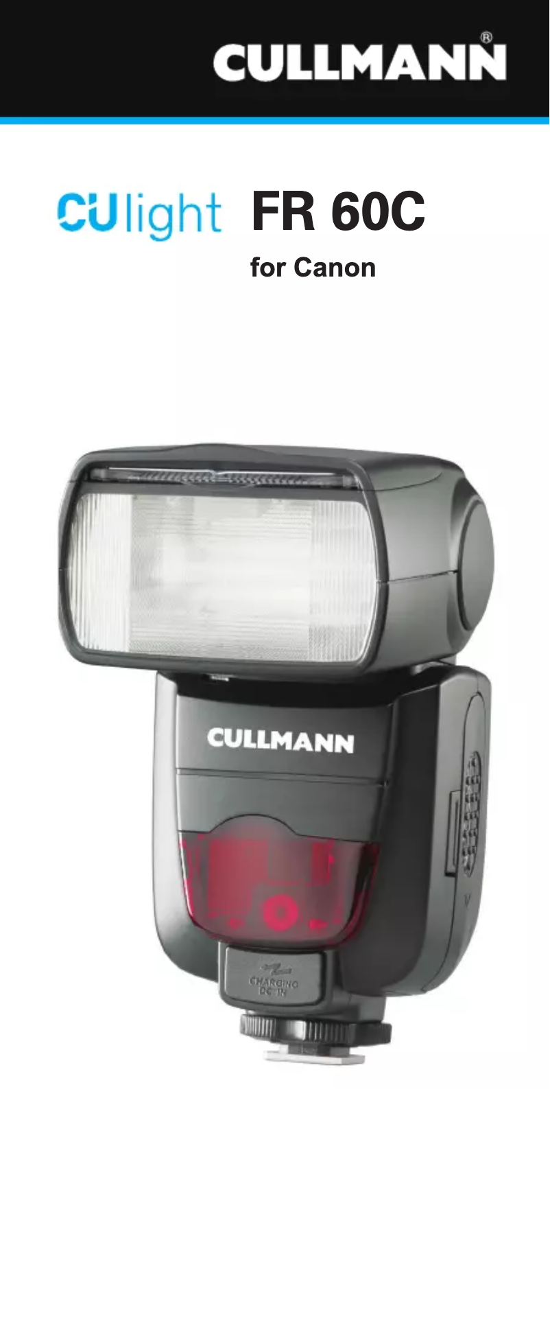 Page n°1 - Manuel utilisateur Cullmann CUlight FR 60C (Canon)