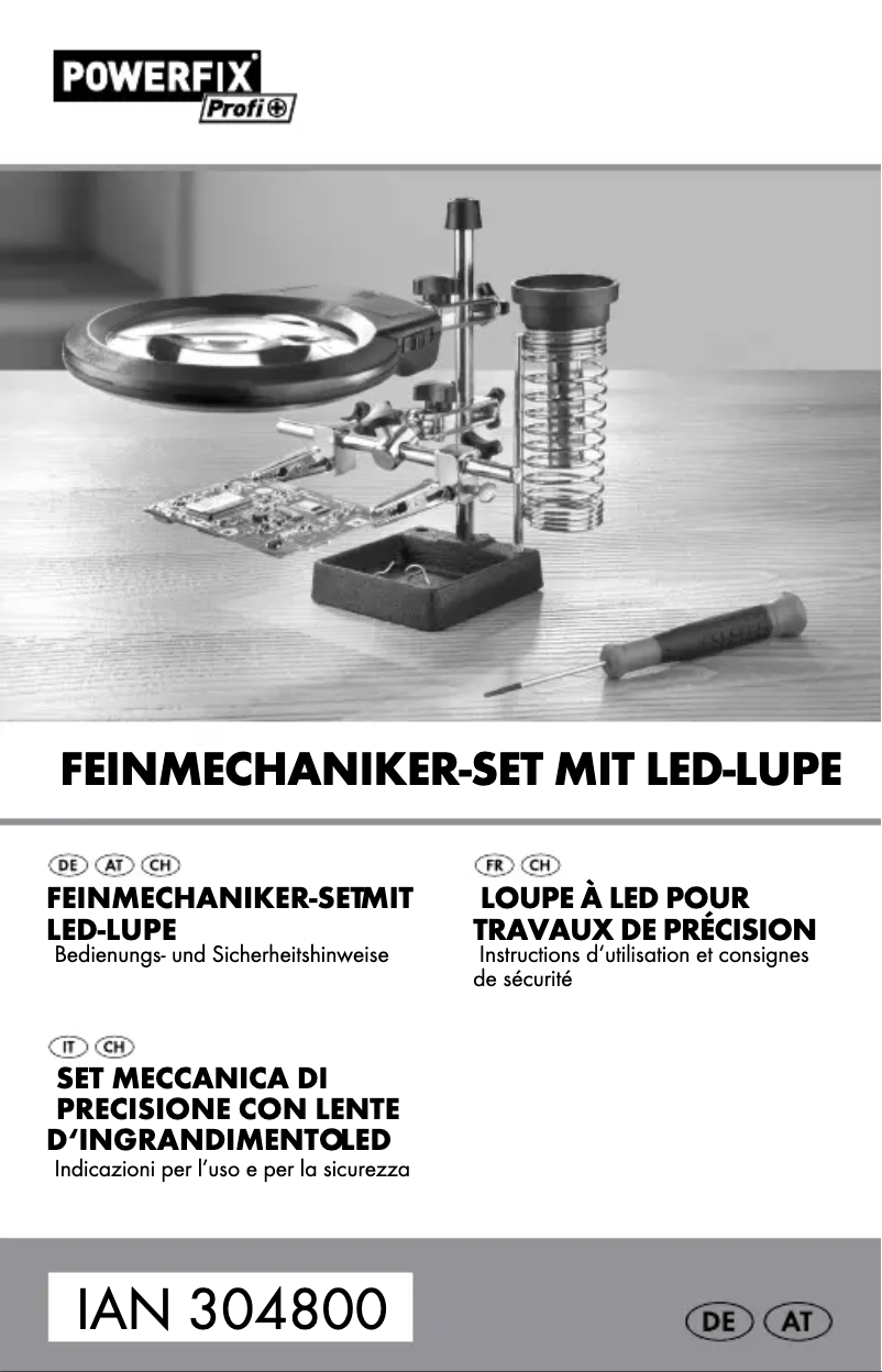 Page n°1 - Manuel utilisateur Powerfix HG09204