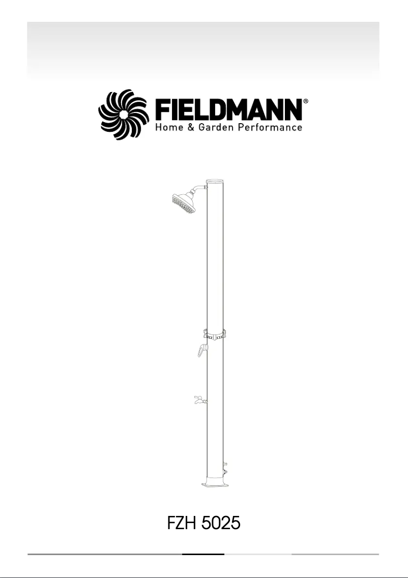 Page n°1 - Manuel utilisateur Fieldmann FZH 5025