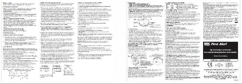 Image de la première page du manuel de l'appareil SA702
