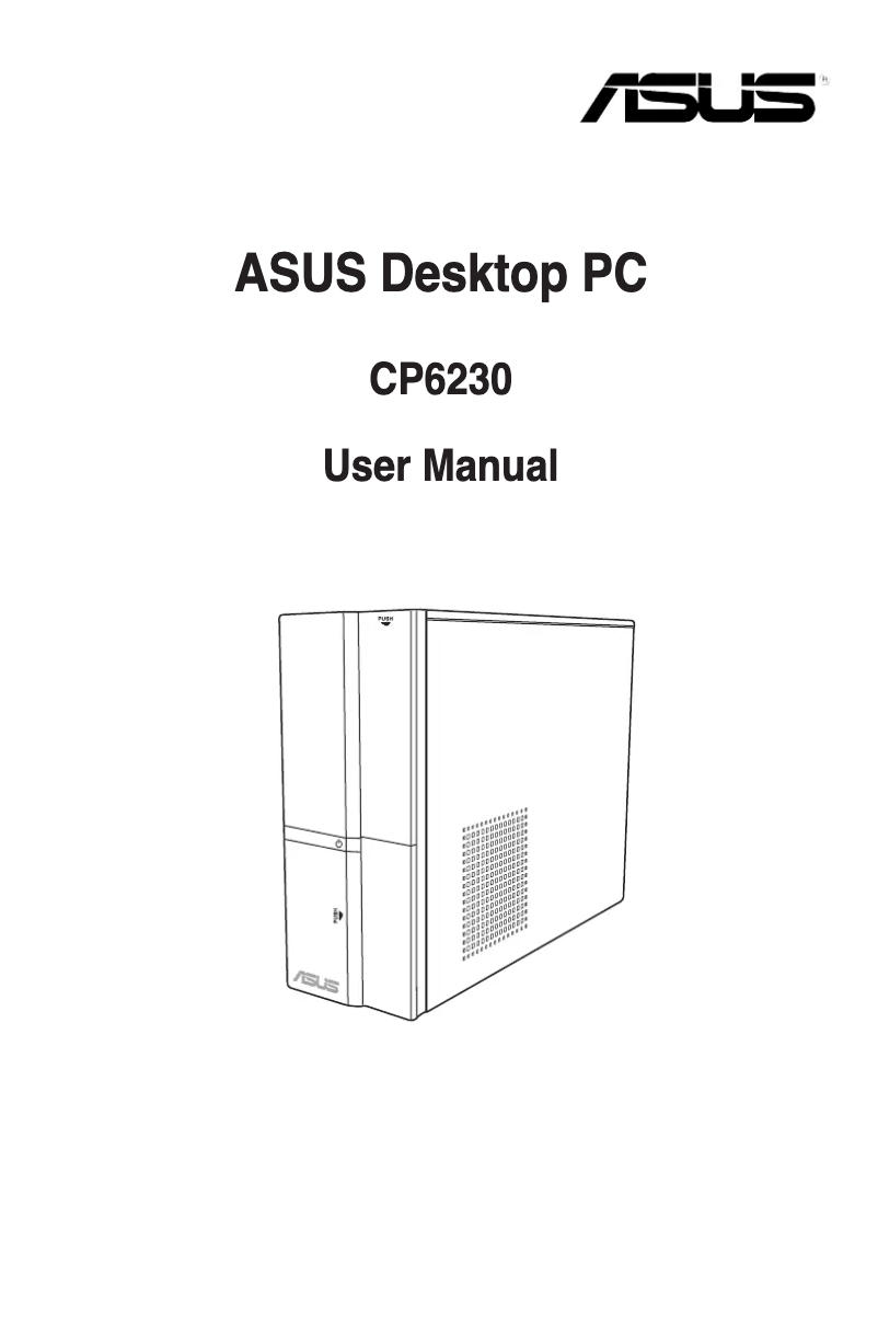 Page 1 de la notice Manuel utilisateur Asus Essentio CP6230