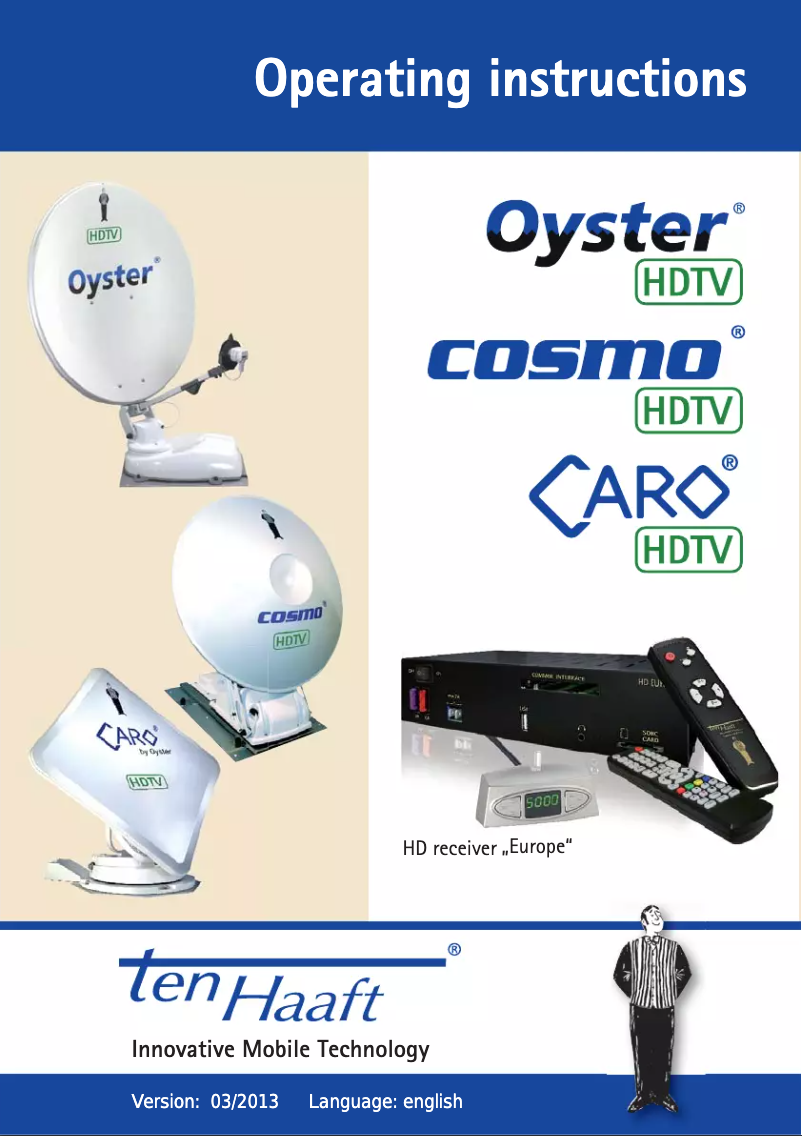 Page 1 de la notice Manuel utilisateur Oyster HDTV