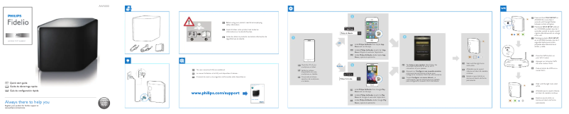 Page n°1 - Manuel utilisateur Philips Fidelio A5