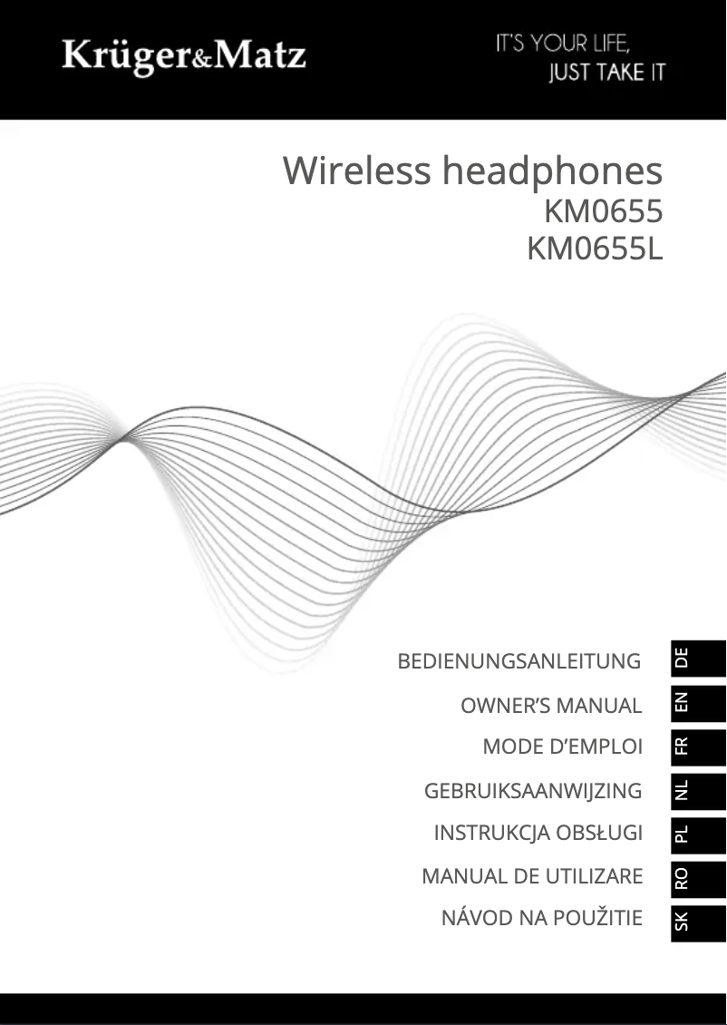 Página 1 del manual Manual de usuario Krüger&Matz F7A