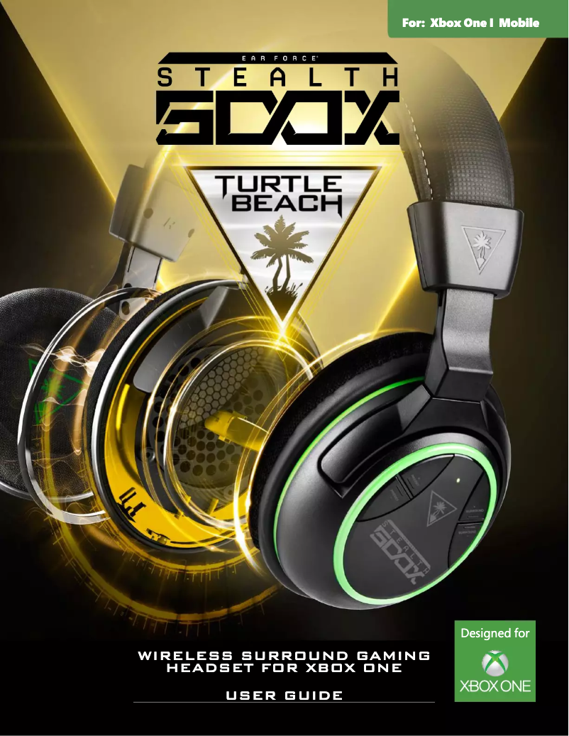 Page n°1 - Manuel utilisateur Turtle Beach TB023707