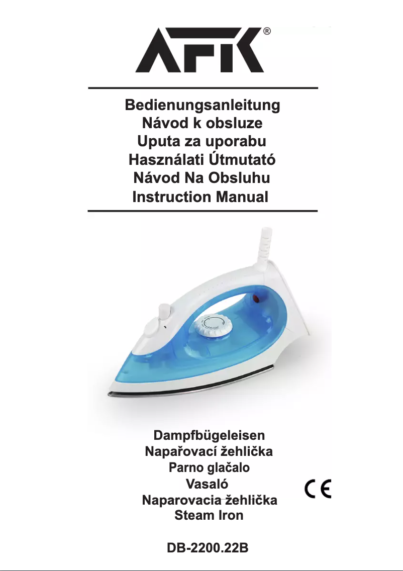 Página 1 del manual Manual de usuario AFK DB-2200.22B